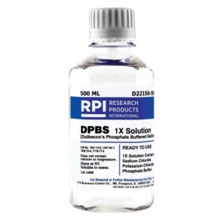 RPI DPBS 1X Solution, 500 Milliliters D22150-500.0